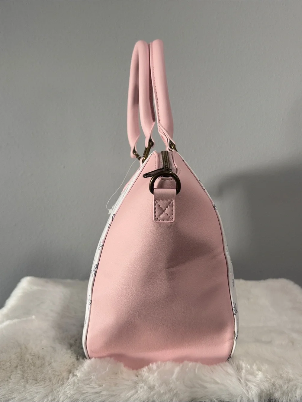 Rare!! Loungefly Disney The Aristocats Marie Floral Butterfly Satchel Bag Pink